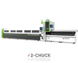 BESCUTTER 2-Chuck HYTUBE Fiber Laser Pipe Cutting Machine | 1500W – 6000W