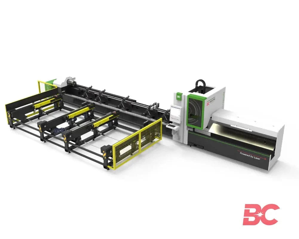 BESCUTTER 2-Chuck HYTUBE Fiber Laser Pipe Cutting Machine | 1500W – 6000W