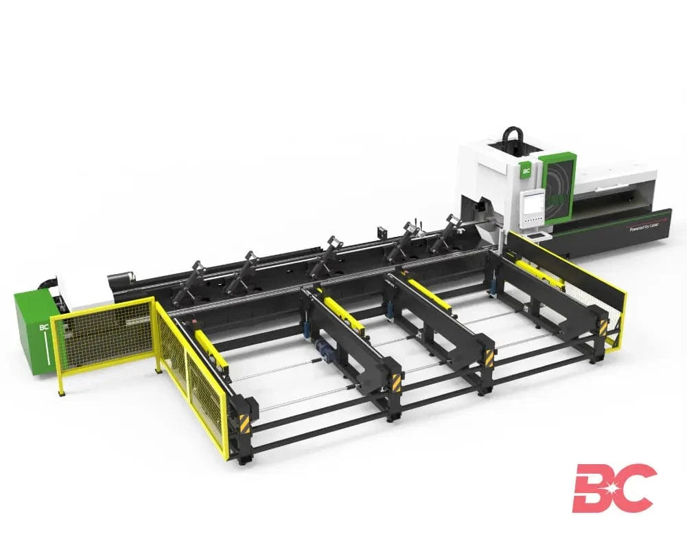 BESCUTTER 2-Chuck HYTUBE Fiber Laser Pipe Cutting Machine | 1500W – 6000W