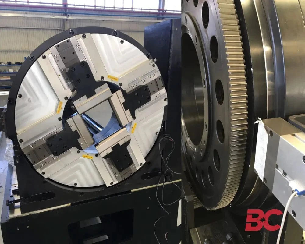 BESCUTTER 2-Chuck HYTUBE Fiber Laser Pipe Cutting Machine | 1500W – 6000W