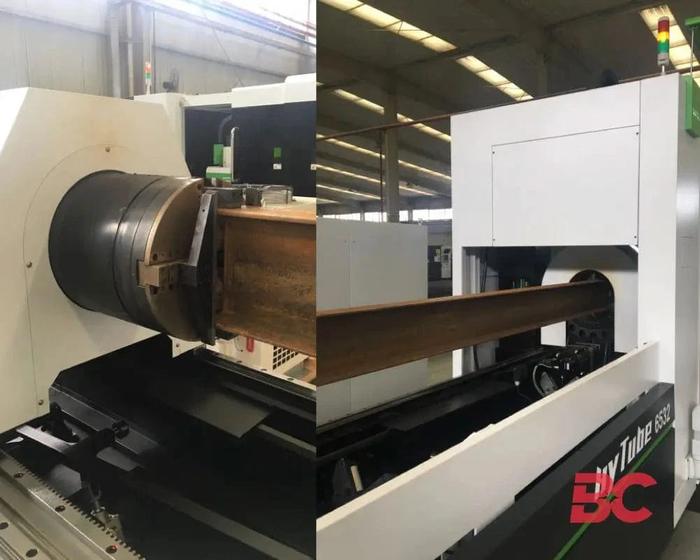 BESCUTTER 2-Chuck HYTUBE Fiber Laser Pipe Cutting Machine | 1500W – 6000W