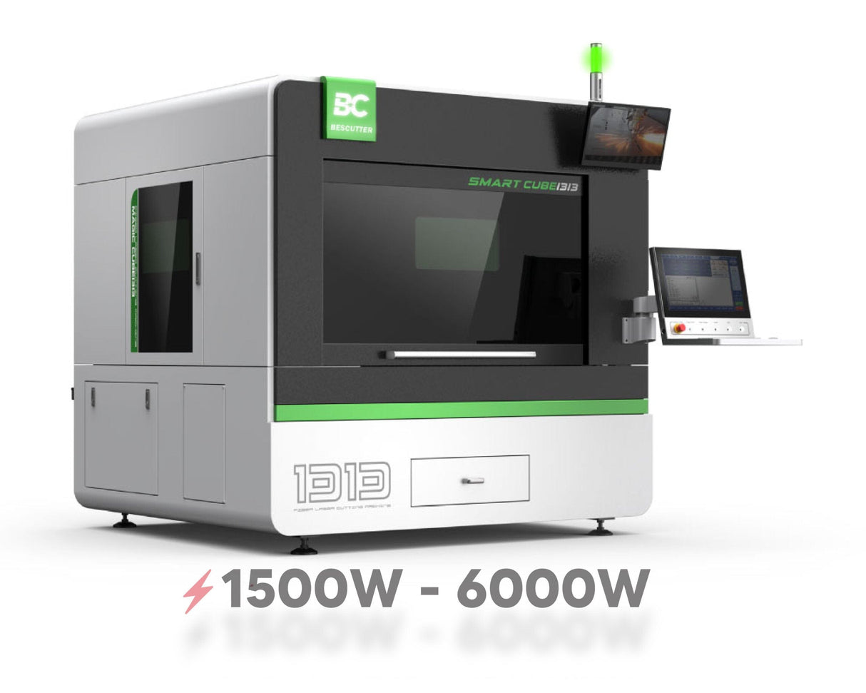 BESCUTTER SMART CUBE 51" x 51" Fiber Laser Cutting Machine | 1500W – 6000W