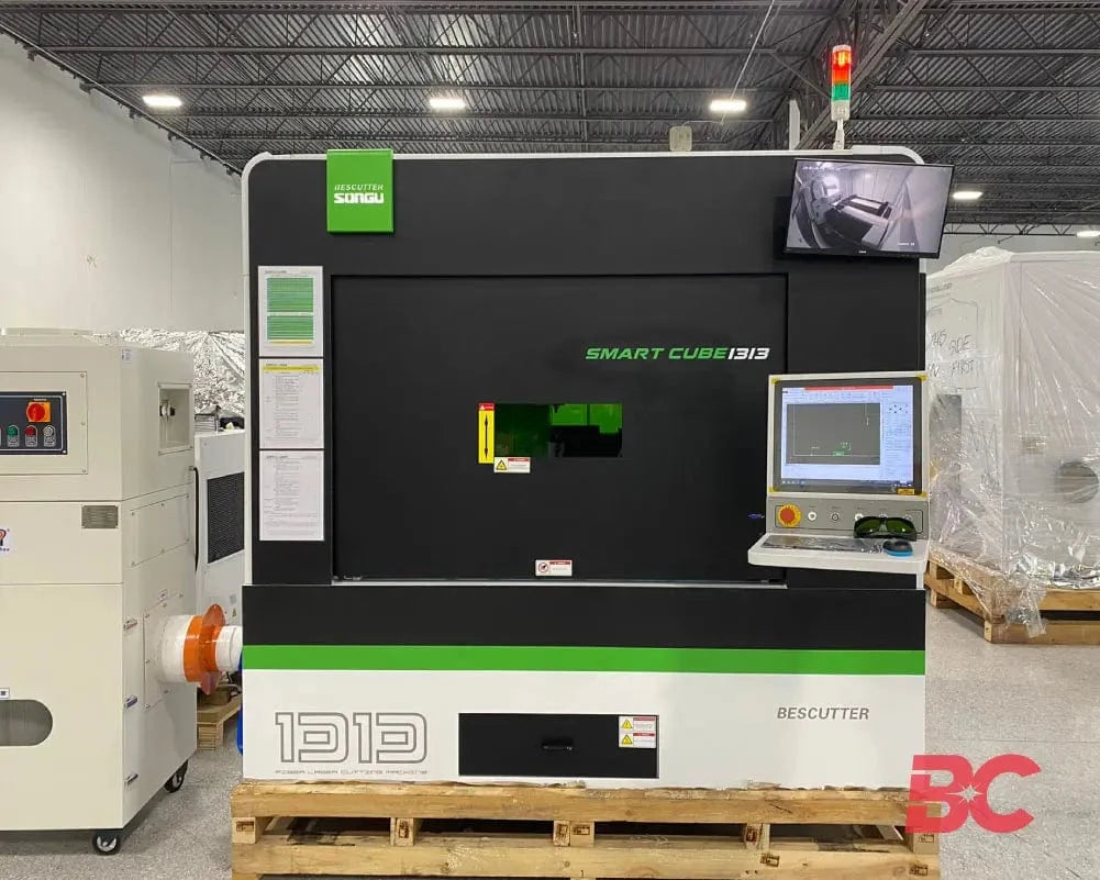 BESCUTTER SMART CUBE 51" x 51" Fiber Laser Cutting Machine | 1500W – 6000W