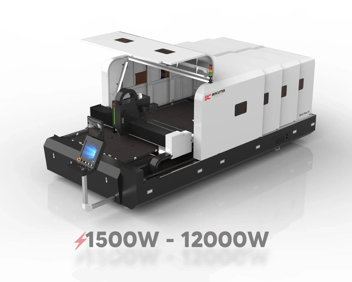 BESCUTTER SPACE SAVER 5’x10′ Fiber Laser Cutting Machine | 1500W – 12000W