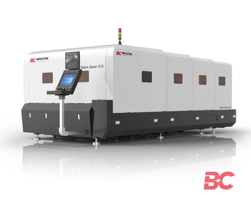 BESCUTTER SPACE SAVER 5’x10′ Fiber Laser Cutting Machine | 1500W – 12000W