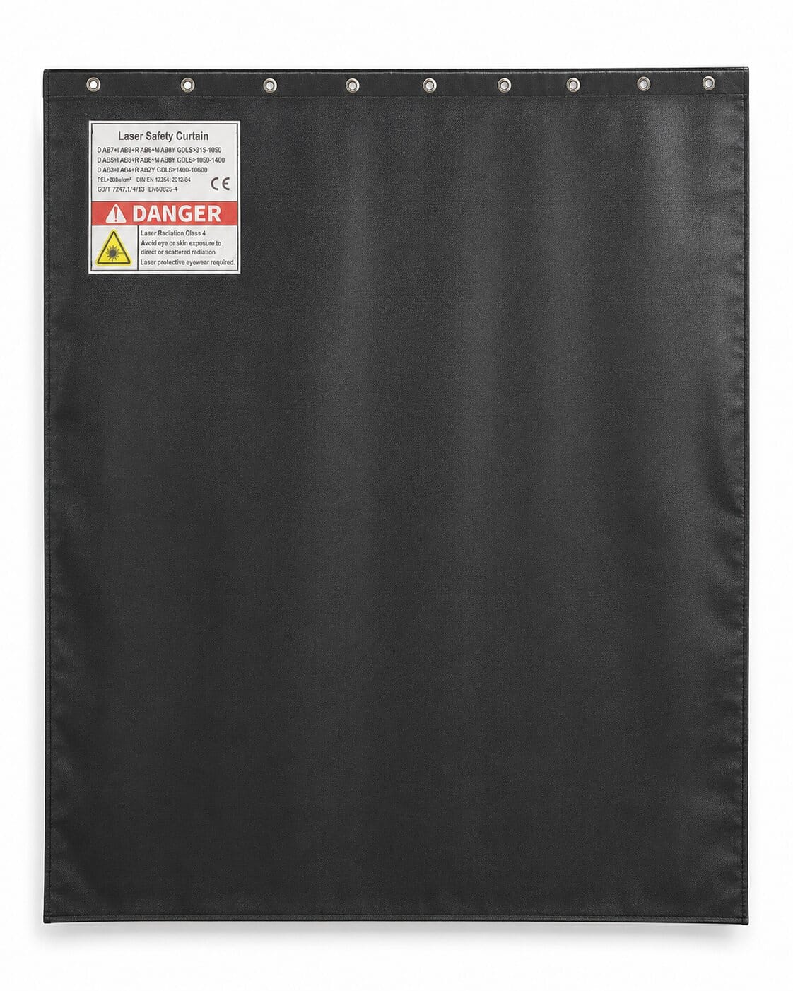 Crossfire Welders Laser Safety Curtain Canada - Class 4 Laser - 5ft x 8ft