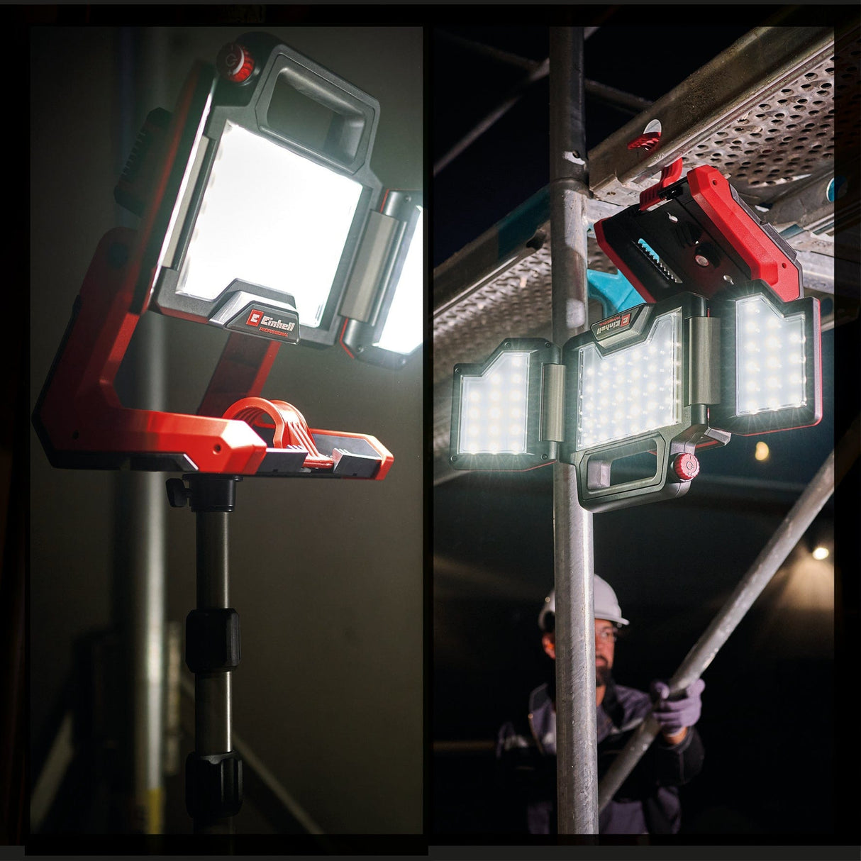 Einhell 18V 3600 Lumen Cordless Folding Panel LED Work Light - 4514176