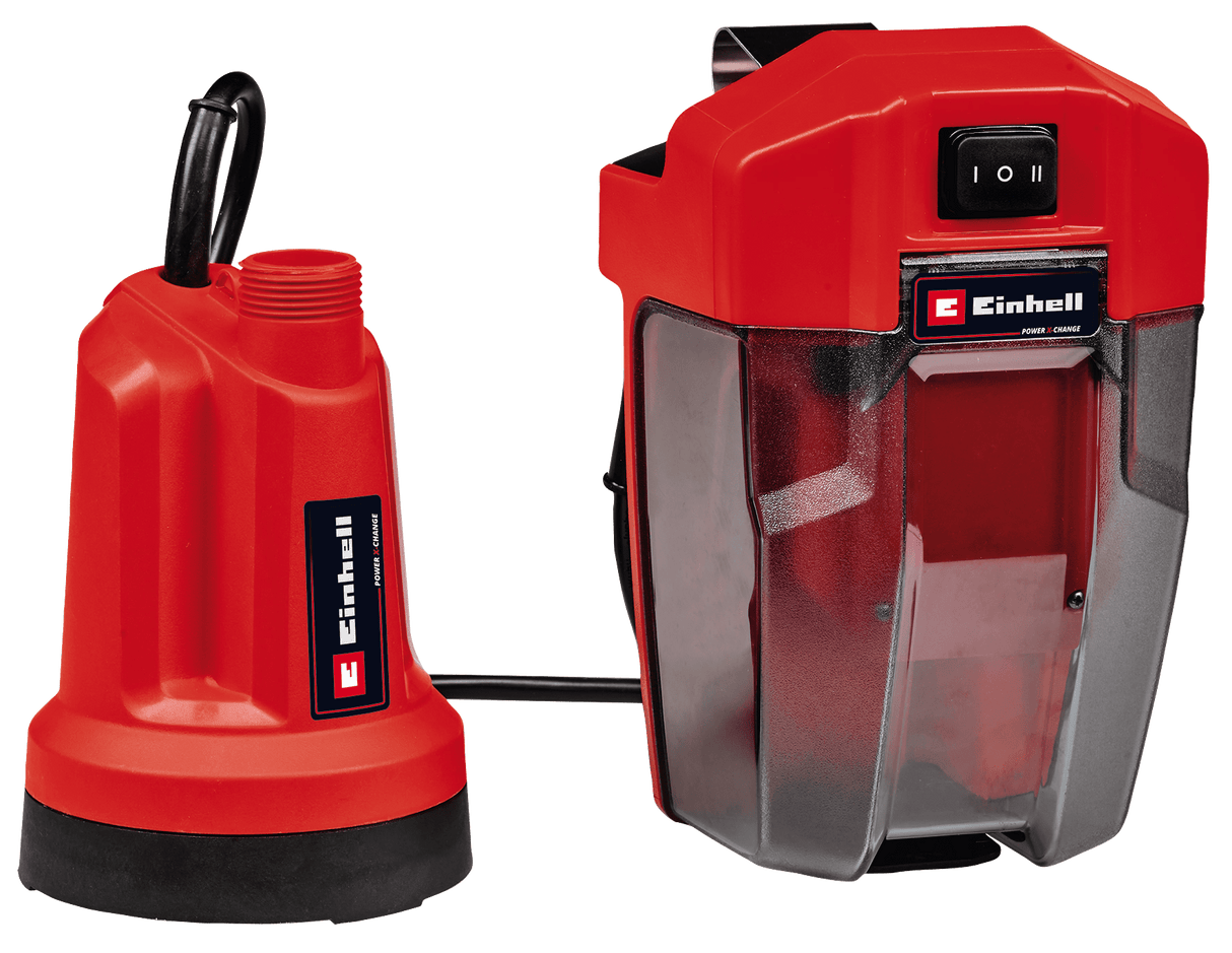 Einhell 18V Cordless Clean/Dirty Water Submersible Pump - Einhell - 4181595