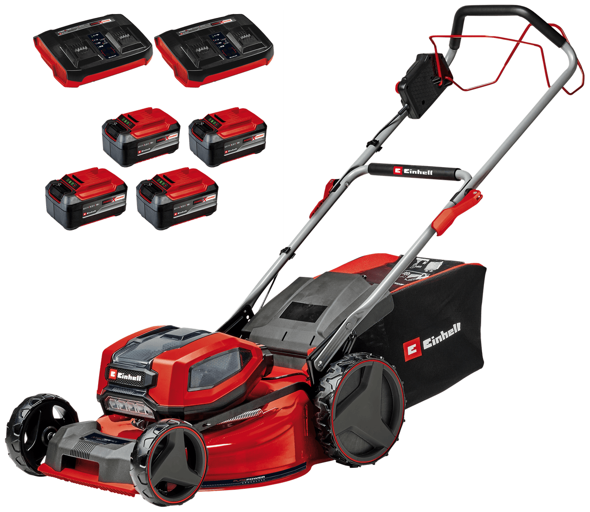 Einhell 36V 21in. Cordless Self Propelled Lawn Mower Kit - BRUSHLESS