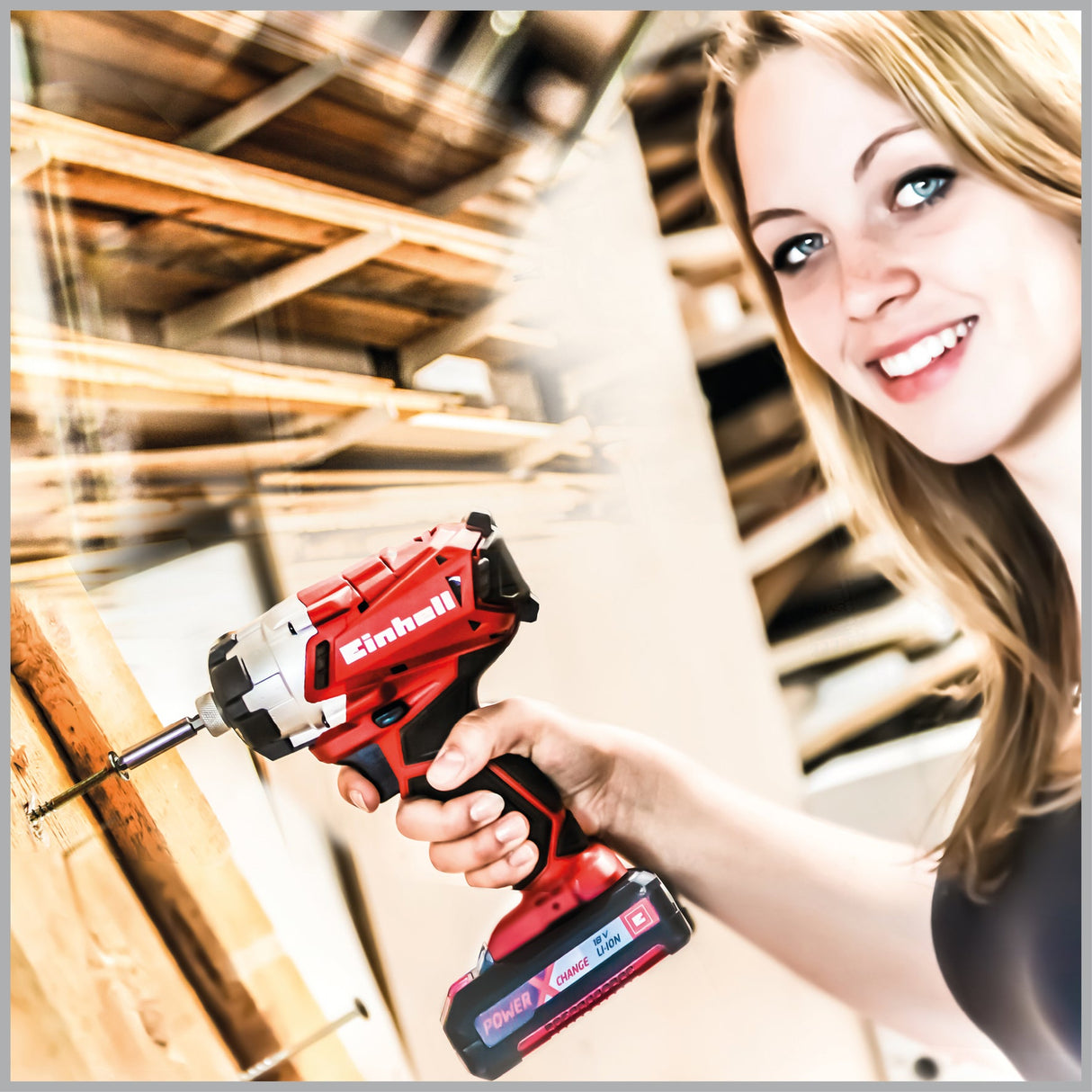 Einhell Power Tools 18V 1/4in.� Cordless Impact Driver