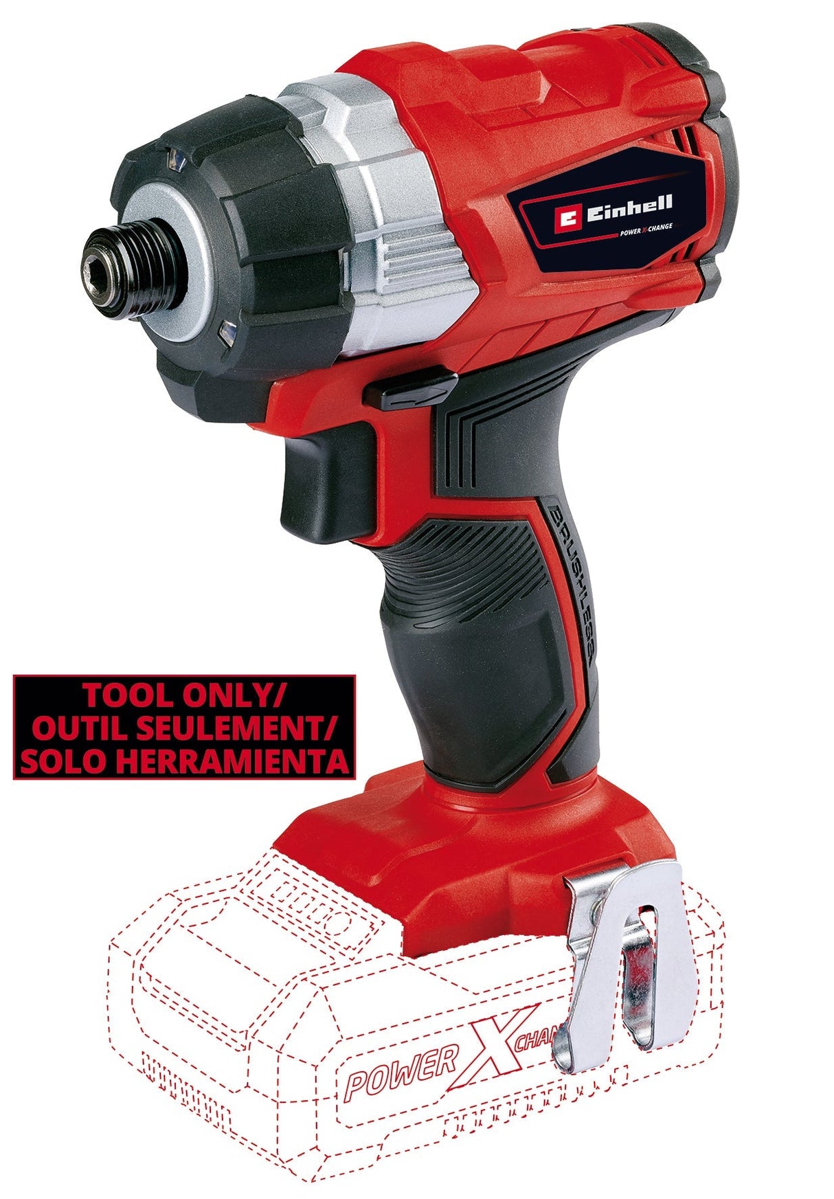 Einhell Power Tools 18V 1/4in.� Cordless Impact Driver- Brushless
