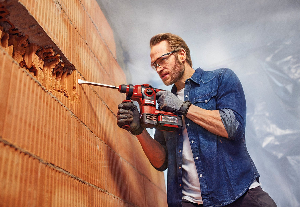 Einhell Power Tools 18V 3/4in. SDS-Plus Cordless Rotary Hammer- Brushless - Einhell -4513906