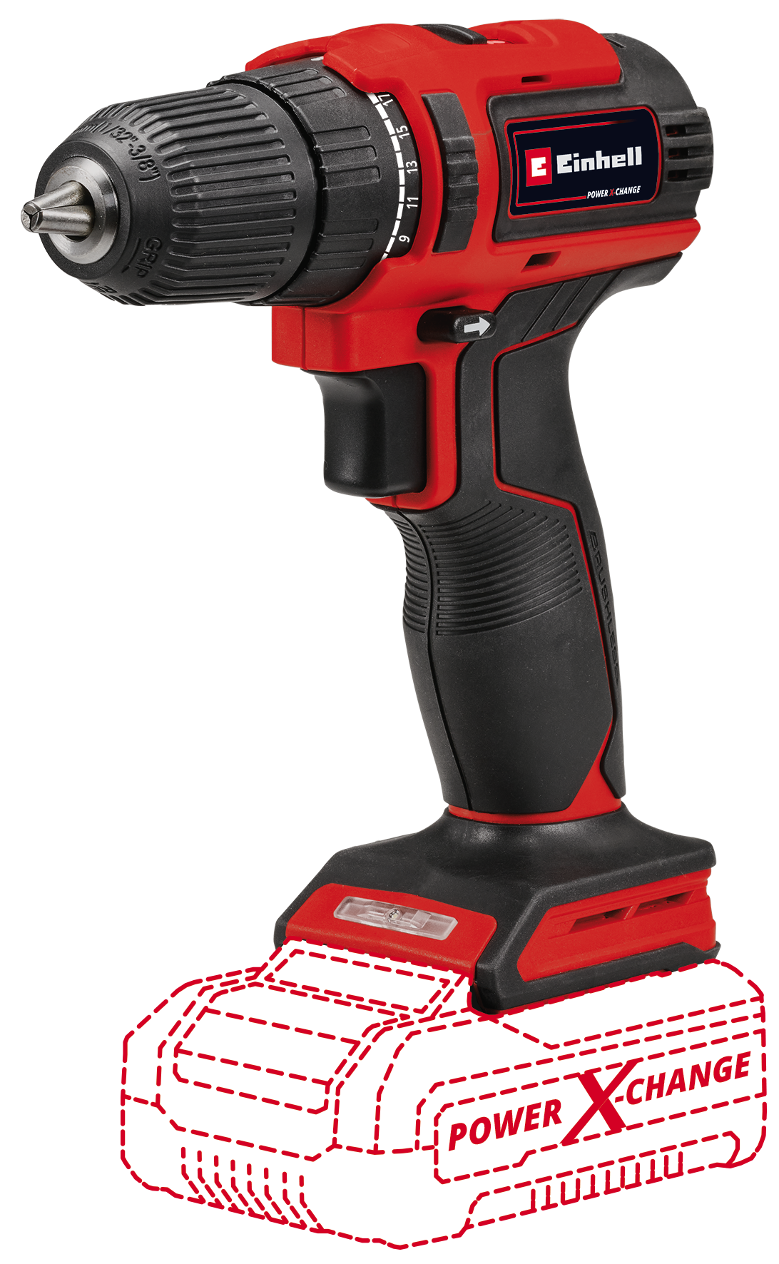 Einhell Power Tools 18V 3/8in.� Cordless Drill Driver- Brushless