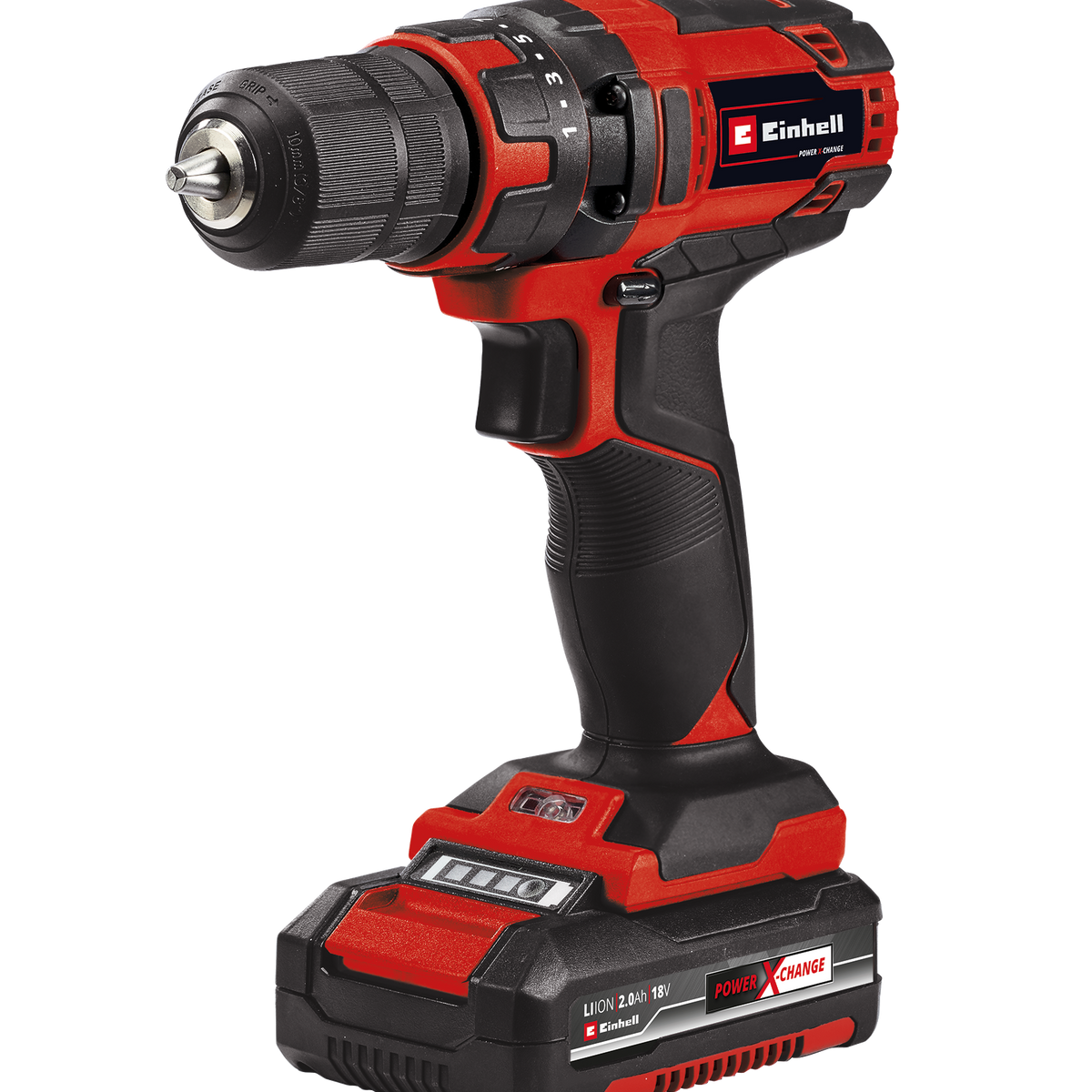 18V Cordless Drill Driver Kit with Batteries 3 8 2.0AH Einhell Crossfire Welders