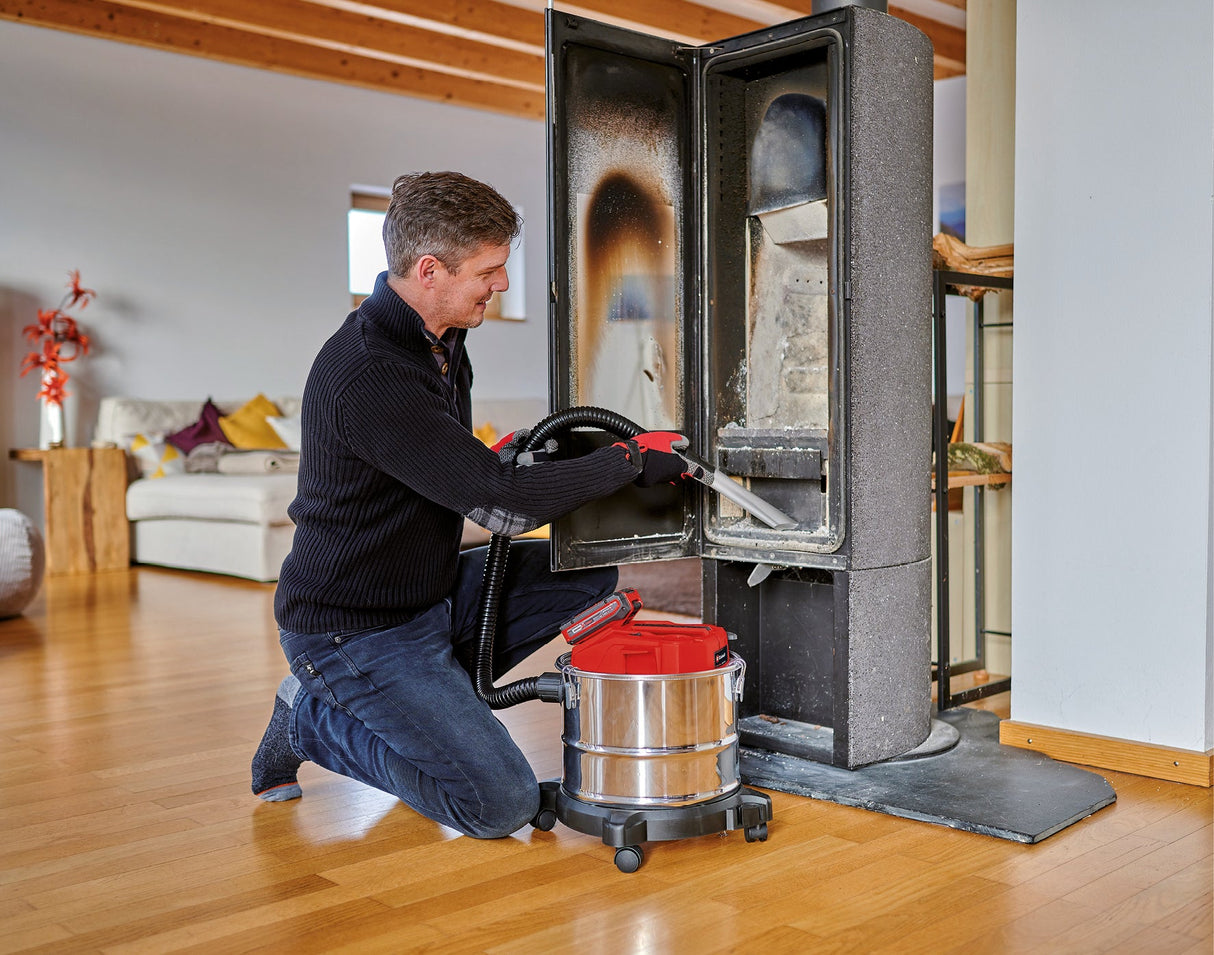 Einhell Power Tools 18V 4 Gallon (15L) Cordless Ash Vacuum