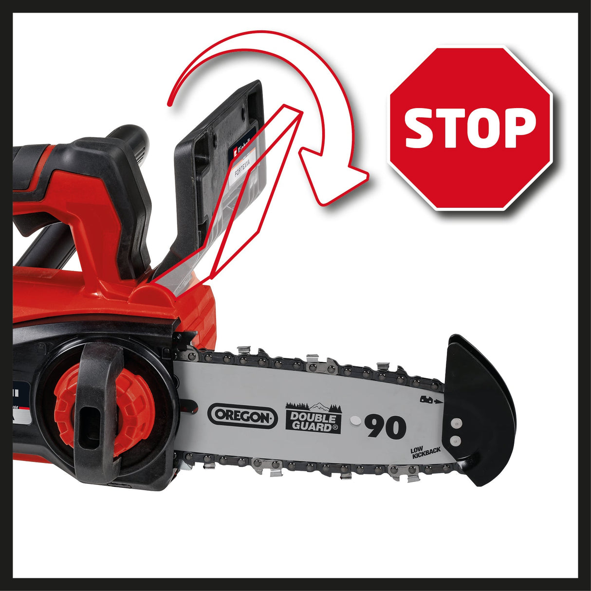 Einhell Power Tools 18V 8in.� Top Handle Cordless Pruning Chain Saw- Brushless