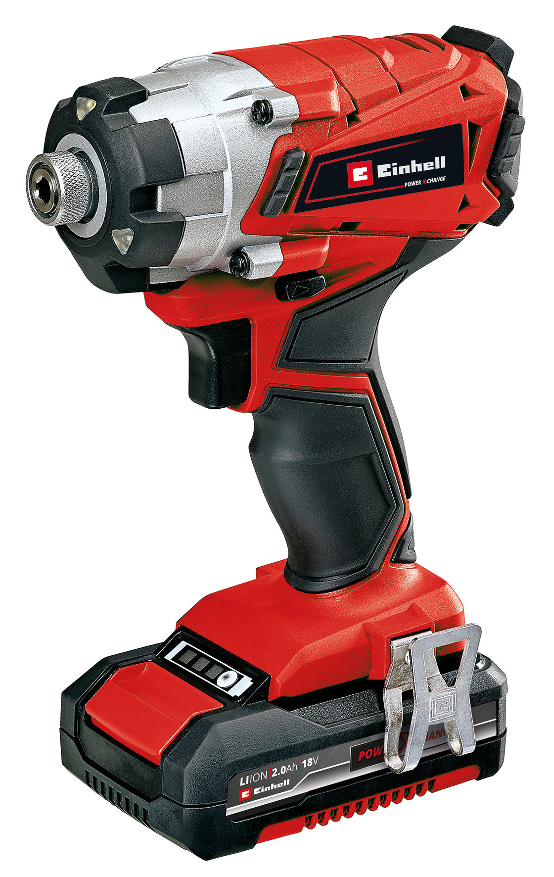 Einhell Power Tools 18V Cordless 1/2in.� Drill/Driver & 1/4in.� Impact Kit with (2) 2.0 Ah batteries, charger and bag