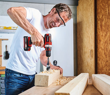 Einhell Power Tools 18V Cordless 1/2in.� Drill/Driver & 1/4in.� Impact Kit with (2) 2.0 Ah batteries, charger and bag