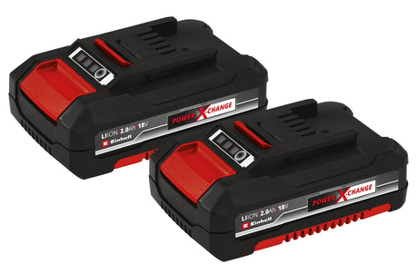Einhell Power Tools 18V Cordless 1/2in.� Drill/Driver & 1/4in.� Impact Kit with (2) 2.0 Ah batteries, charger and bag
