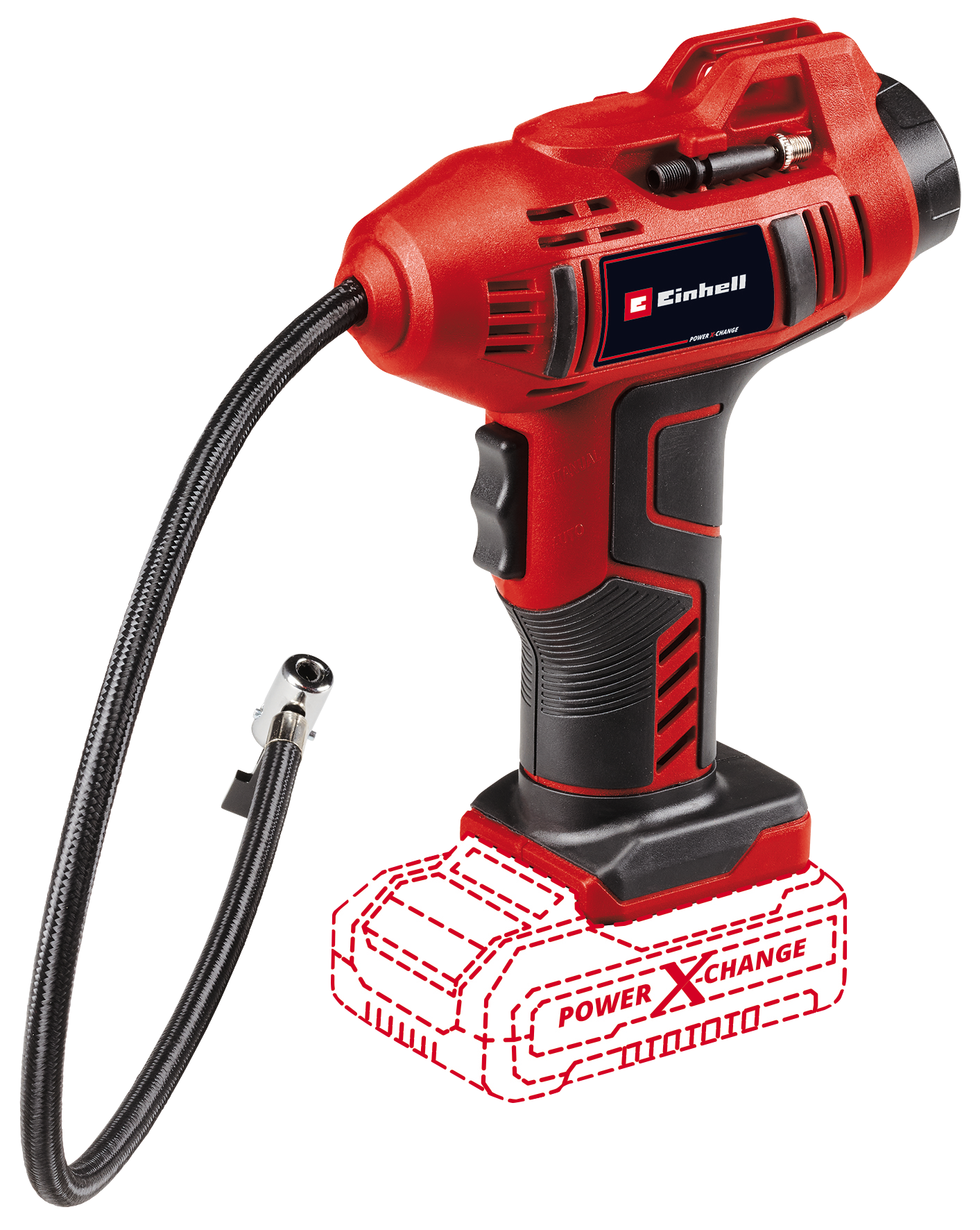 Einhell Power Tools 18V Cordless High Pressure Inflator w/Digital Gauge