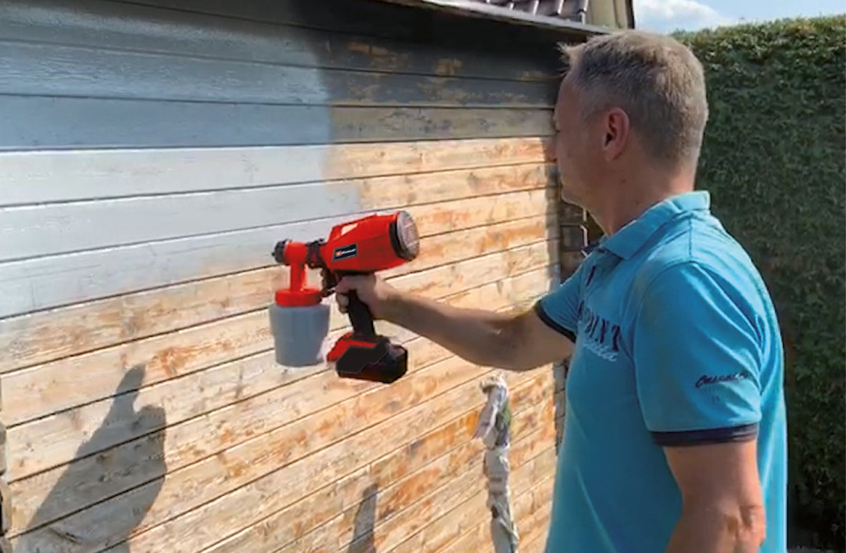 Einhell Power Tools 18V Cordless HVLP Handheld Paint Sprayer