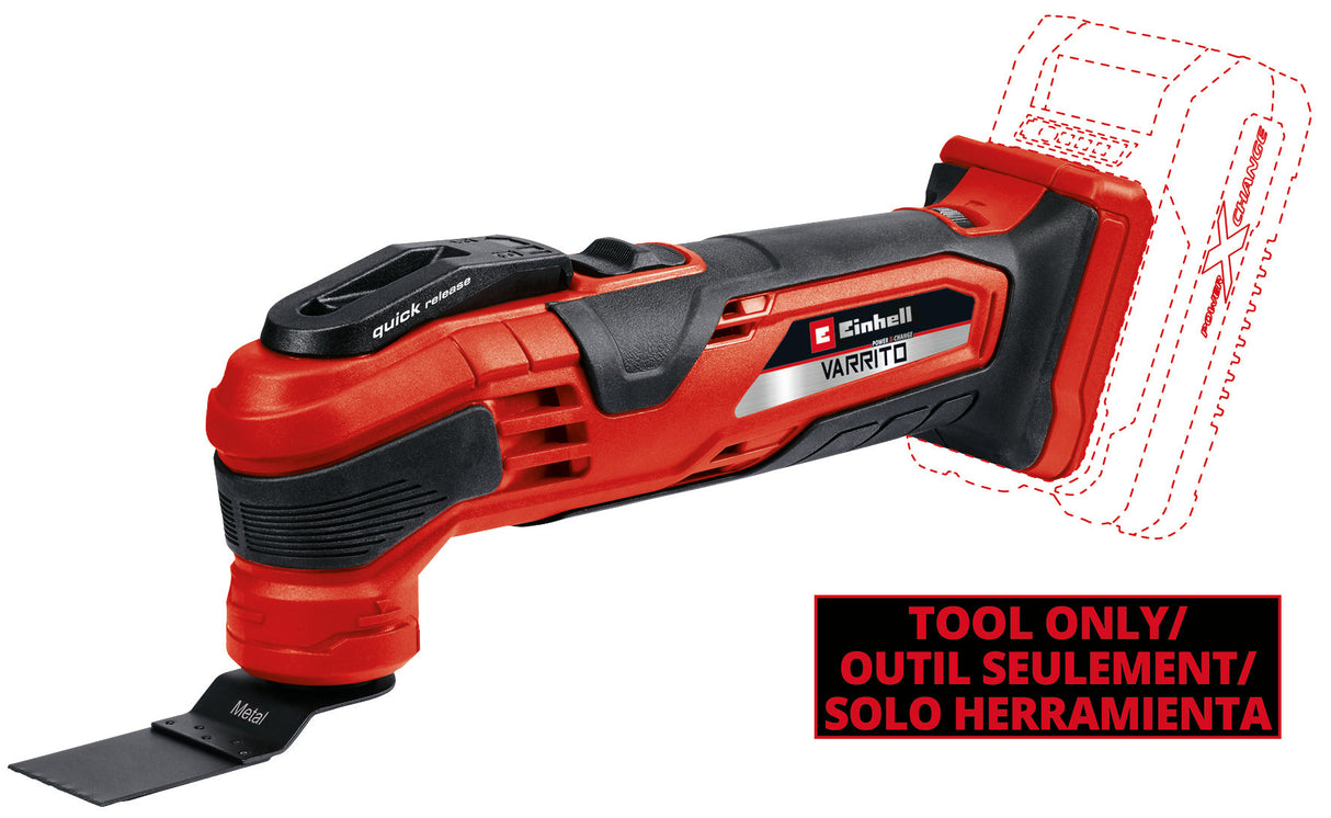Einhell Power Tools 18V Cordless Oscillating Multi-Tool