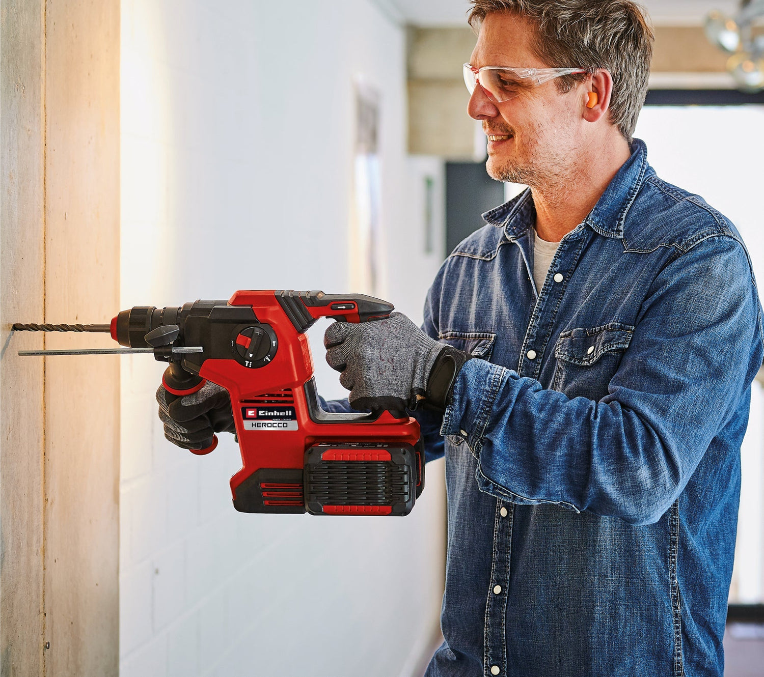 Einhell Power Tools 36V 3/4in.� SDS-PLUS Cordless Rotary Hammer- Brushless