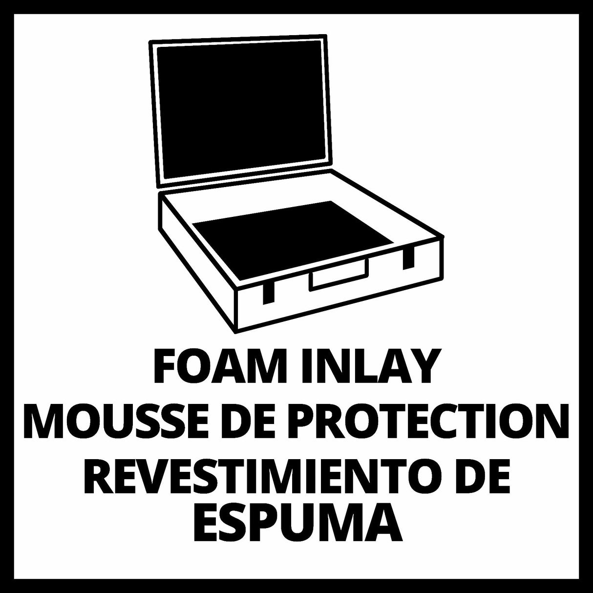 Einhell Power Tools E-case S-F Small Tool Case