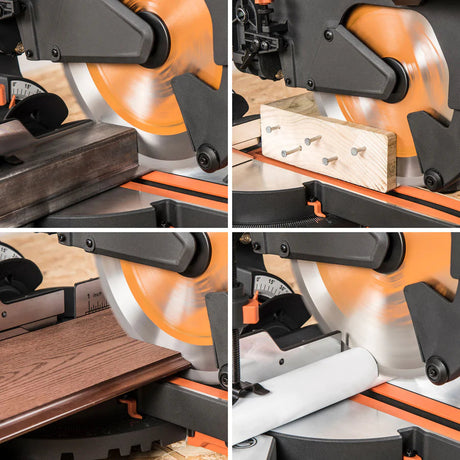 Evolution Power Tools 10" Evolution R255MS+ Single Bevel Sliding Mitre Saw
