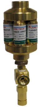 Flame Tech SiMax Series Inline and Point of Suppy Flashback Arrestor