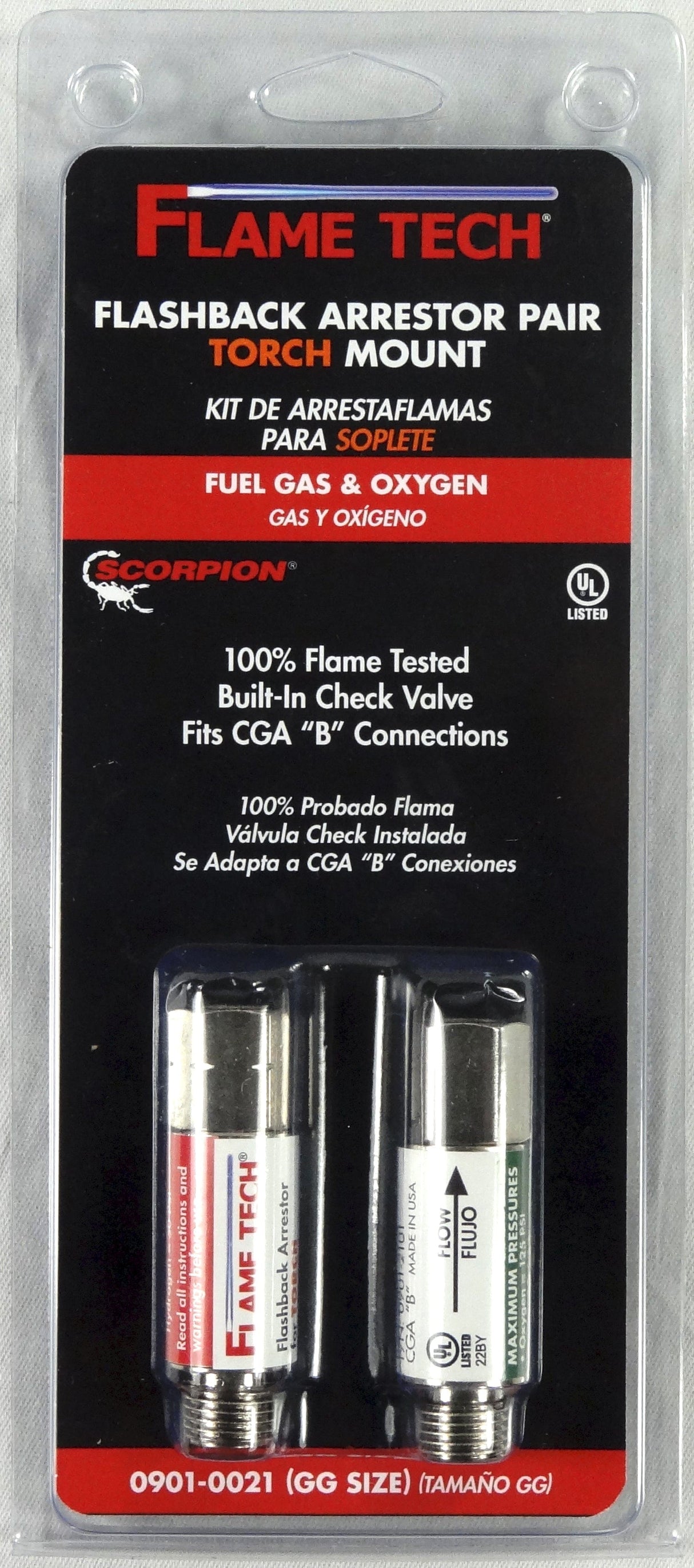 Flame Tech Torch Type Flashback Arrestor (GG)
