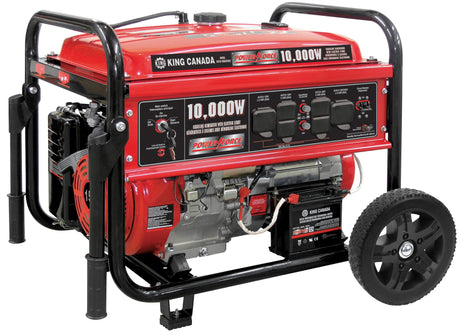 King Canada 10,000W Gas Generator w/ Electric Start - King Canada - KCG-10001GE