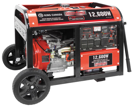 King Canada 12600W Gas Generator w/ Electric Start - King Canada