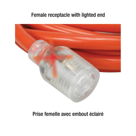 King Canada 25' Generator Extension Cord - L14-30P 240V 30A