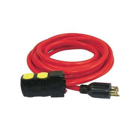 King Canada 25' Generator Extension Cord - L14-30P 240V 30A