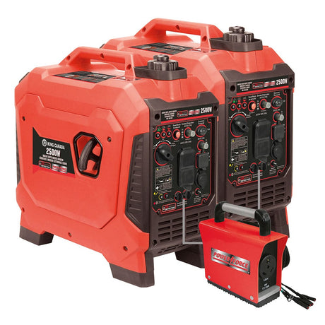 King Canada 2500W Gasoline Inverter Generator - King Canada - KCG-2500i