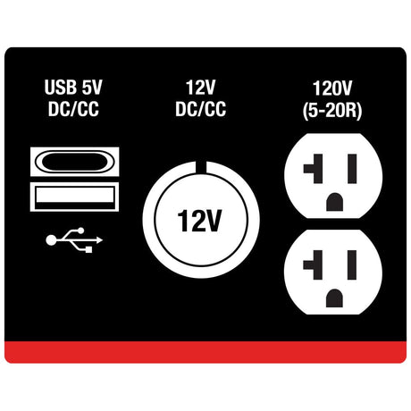 King Canada 2500W Gasoline Inverter Generator - King Canada - KCG-2500i