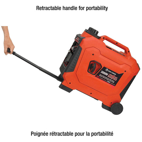 King Canada 3800W Gasoline/Propane Inverter Generator (KCG-3800I-DF)