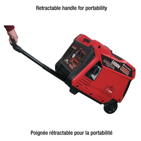 King Canada 5000 Gasoline/Propane Inverter Generator - King Canada - KCG-5000I-DF