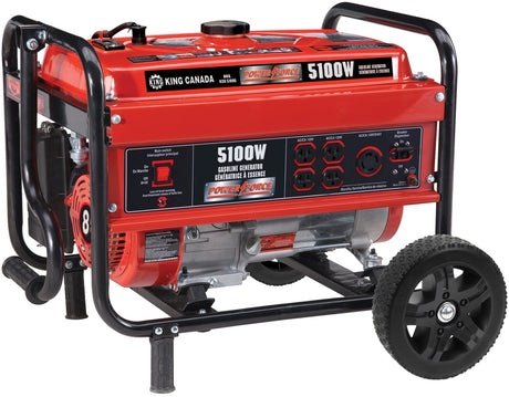 King Canada 5100W Gasoline Generator - King Canada - KCG-5100G