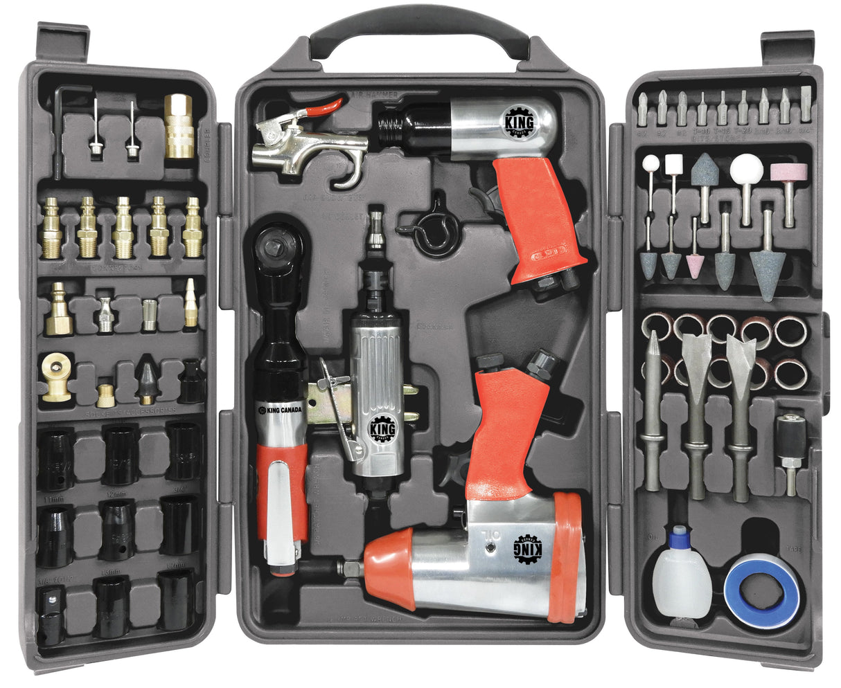 King Canada Air Tools 71 PC. AIR TOOL KIT