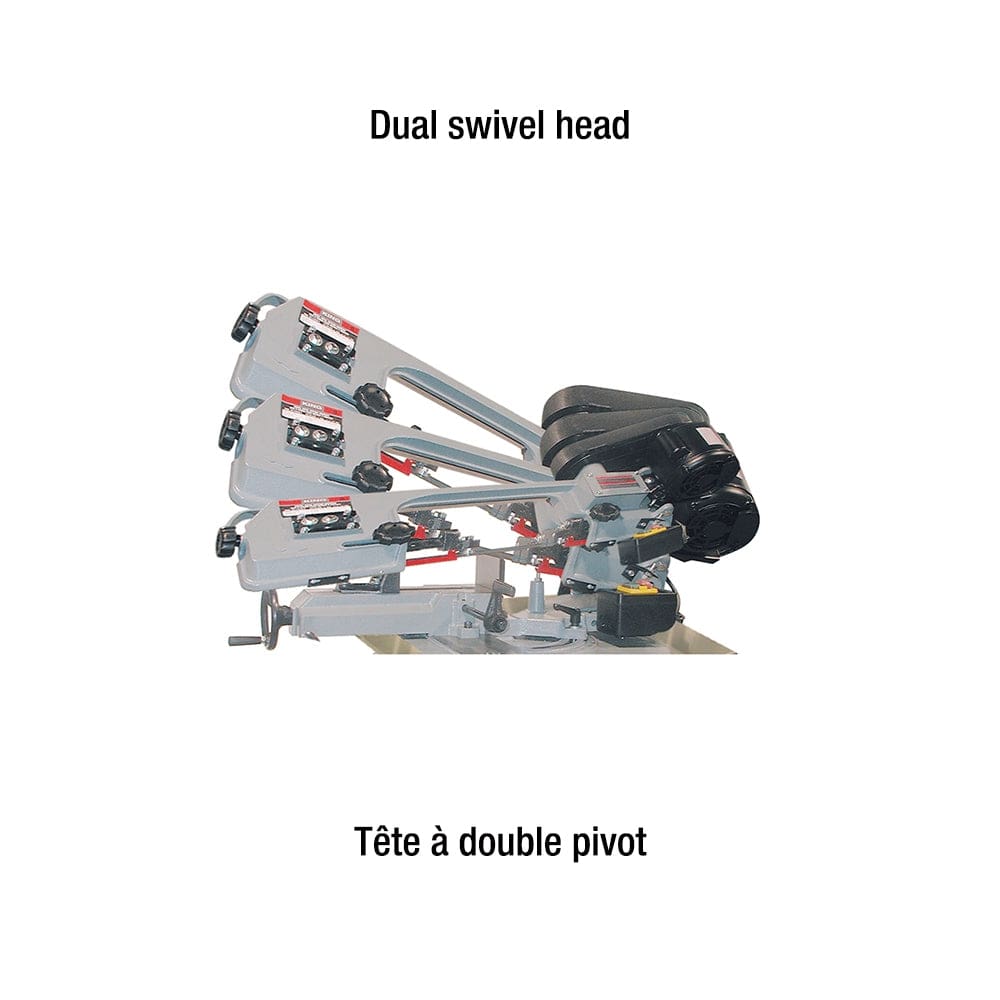 King Canada Bandsaw 5in. X 6in. Dual Swivel Metal Cutting Bandsaw - King Canada - KC-129DS