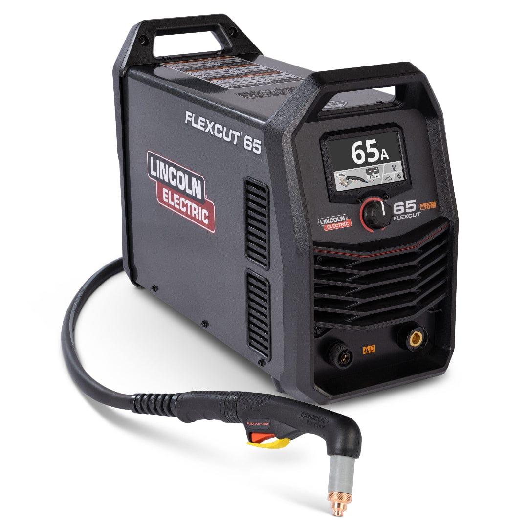 Lincoln Electric Plasma Cutter Lincoln Electric FlexCut 65 Plasma Cutter – Handheld Ready-Pak