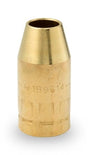 Miller Consumables Brass Nozzle, 5/8 in Orifice Tapered HD (Screw On) (199614)