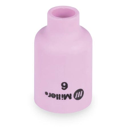 Miller Consumables Weldcraft Alumina Nozzle, GL, #6 (3/8") (54N16)
