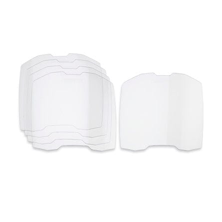 Miller helmets Front Lens Cover, Infinity, 5 pk, 6in X 5-5/8in (271320)