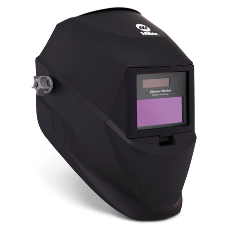 Miller helmets HELMET,CLASSIC SERIES VS BLACK W/CLEARLIGHT