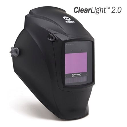 Miller helmets Miller Digital Elite, Black (QR) Welding Helmet w/ Clearlight 2.0 (289755)