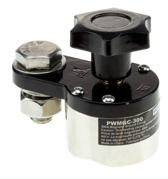 Powerweld Magnetic Ground Clamp, Switchable 300A (PWMGC-300)