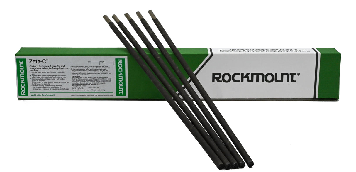 Rockmount 1/4" Zeta C – Tubular Hardfacing, Extreme Abrasion Resistance